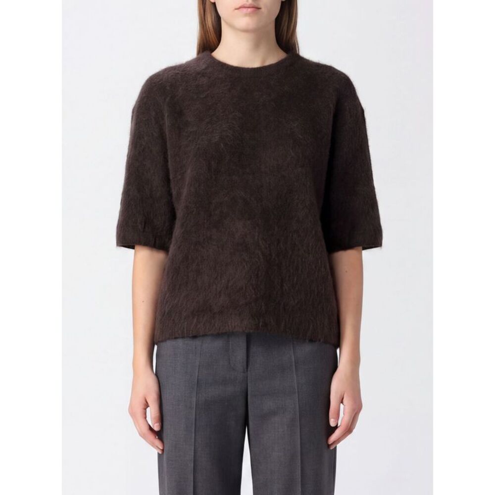 Lisa Yang Women Lisa Yang Short-Sleeved Pure Cashmere Crewneck Jumper